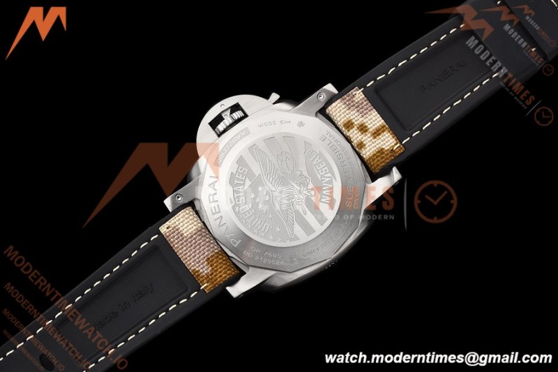 Panerai - PAM1518 Submersible QuarantaQuattro Navy SEALs 44mm SS/RU G-Black VSF P900