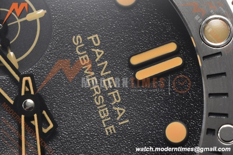 Panerai - PAM1518 Submersible QuarantaQuattro Navy SEALs 44mm SS/RU G-Black VSF P900