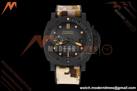 Panerai - PAM1513 Submersible QuarantaQuattro GMT Navy SEALs 44mm CAB/RU G-Black VSF P900