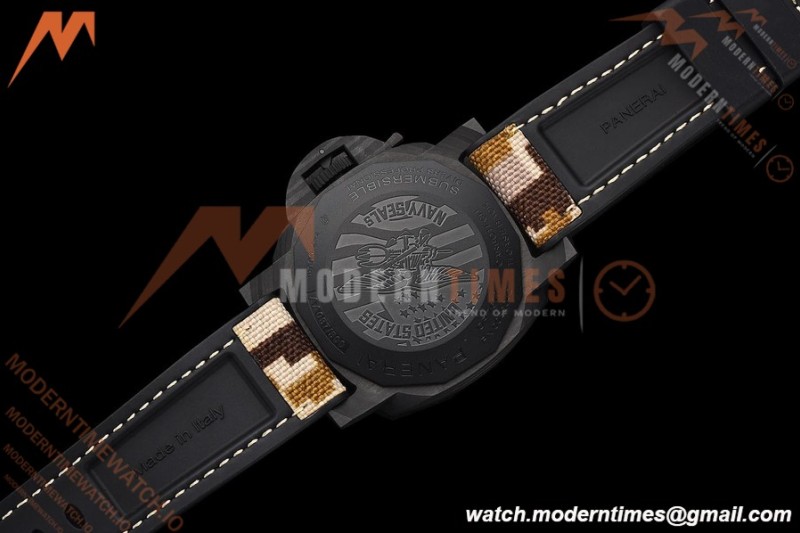 Panerai - PAM1513 Submersible QuarantaQuattro GMT Navy SEALs 44mm CAB/RU G-Black VSF P900