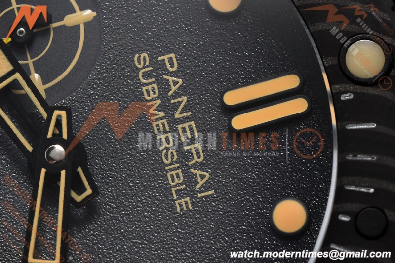 Panerai - PAM1513 Submersible QuarantaQuattro GMT Navy SEALs 44mm CAB/RU G-Black VSF P900