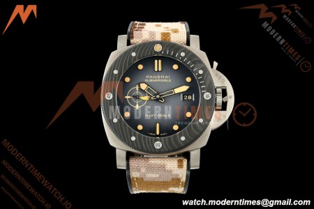 Panerai - PAM1669 Submersible Navy SEALs Titanio 47mm TI/CAR/RU G-Black VSF P900
