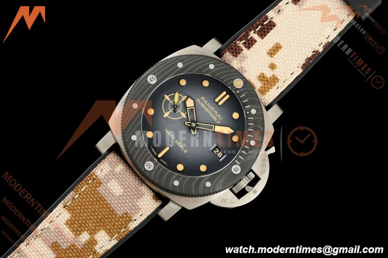 Panerai - PAM1669 Submersible Navy SEALs Titanio 47mm TI/CAR/RU G-Black VSF P900