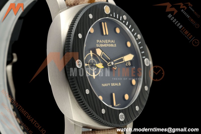 Panerai - PAM1669 Submersible Navy SEALs Titanio 47mm TI/CAR/RU G-Black VSF P900