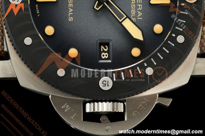 Panerai - PAM1669 Submersible Navy SEALs Titanio 47mm TI/CAR/RU G-Black VSF P900