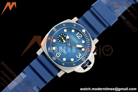 Panerai - PAM1676 Submersible QuarantaQuattro Mike Horn 44mm SS/RU Blue VSF P900 | 파네라이 - PAM1676 섭머서블 콰란타콰트로 마이크 혼 44mm SS/RU 블루 VSF P900