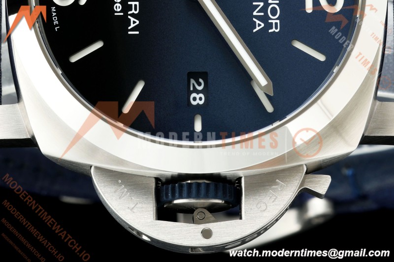 Panerai - PAM1157 Luminor Marina ESteel Automatic 44mm SS/NY Blue Dial VSF P9010