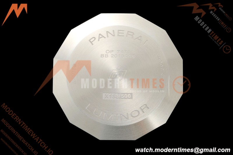 Panerai - PAM1358 Luminor Marina 1950 ESteel Grigio Roccia 44mm SS/NY Black Dial VSF P9010