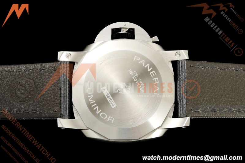 Panerai - PAM1358 Luminor Marina 1950 ESteel Grigio Roccia 44mm SS/NY Black Dial VSF P9010