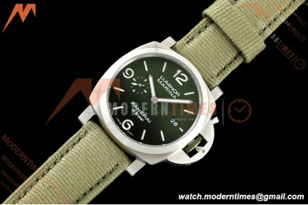 Panerai - PAM1356 Luminor Marina Automatic ESteel Verde Smeraldo 44mm SS/NY Green Dial VSF P9010