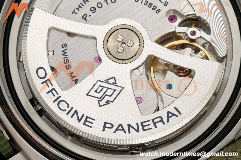 Panerai - PAM1356 Luminor Marina Automatic ESteel Verde Smeraldo 44mm SS/NY Green Dial VSF P9010