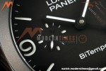 Panerai - PAM1467 Luminor Marina 1950 BiTempo Titanium DLC 44mm TI/NY Black Dial VSF P9010