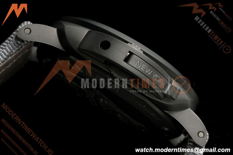 Panerai - PAM1467 Luminor Marina 1950 BiTempo Titanium DLC 44mm TI/NY Black Dial VSF P9010