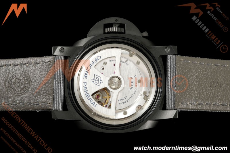 Panerai - PAM1467 Luminor Marina 1950 BiTempo Titanium DLC 44mm TI/NY Black Dial VSF P9010