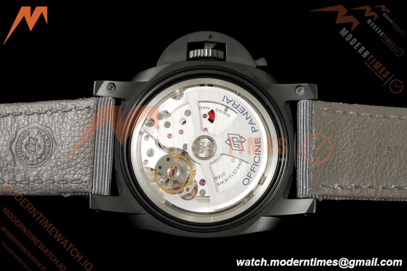 Panerai - PAM1467 Luminor Marina 1950 BiTempo Titanium DLC 44mm TI/NY Black Dial VSF P9010