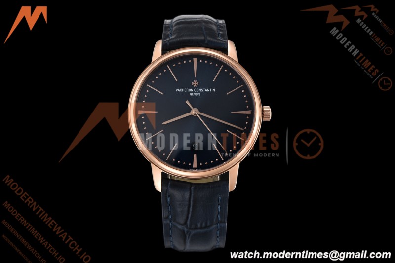 Vacheron Constantin - Patrimony 85180 RG/LE Blue GDF MY8215 | 바쉐론 콘스탄틴 - Patrimony 85180 RG/LE 블루 GDF MY8215