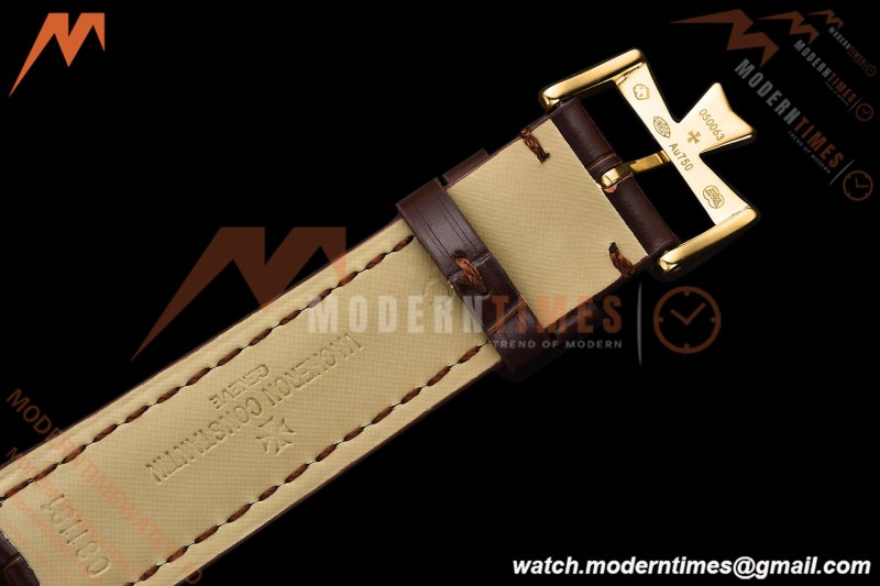 Vacheron Constantin - Patrimony 85180 YG/Brn/LE White GDF MY8215 | 바쉐론 콘스탄틴 - Patrimony 85180 YG/Brn/LE 화이트 GDF MY8215