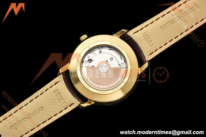 Vacheron Constantin - Patrimony 85180 YG/Brn/LE White GDF MY8215 | 바쉐론 콘스탄틴 - Patrimony 85180 YG/Brn/LE 화이트 GDF MY8215