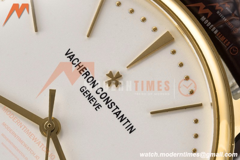 Vacheron Constantin - Patrimony 85180 YG/Brn/LE White GDF MY8215 | 바쉐론 콘스탄틴 - Patrimony 85180 YG/Brn/LE 화이트 GDF MY8215