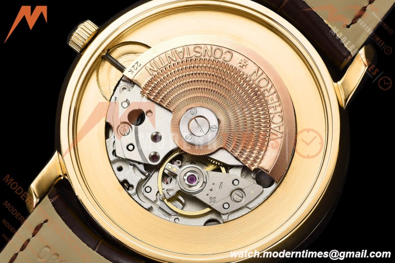 Vacheron Constantin - Patrimony 85180 YG/Brn/LE White GDF MY8215 | 바쉐론 콘스탄틴 - Patrimony 85180 YG/Brn/LE 화이트 GDF MY8215