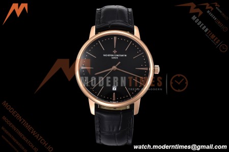 Vacheron Constantin - Patrimony 85180 RG/BLK/LE Black GDF MY8215 | 바쉐론 콘스탄틴 - Patrimony 85180 RG/BLK/LE 블랙 GDF MY8215