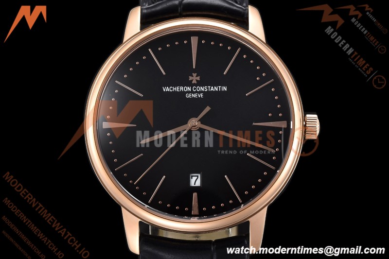 Vacheron Constantin - Patrimony 85180 RG/BLK/LE Black GDF MY8215 | 바쉐론 콘스탄틴 - Patrimony 85180 RG/BLK/LE 블랙 GDF MY8215