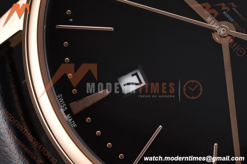 Vacheron Constantin - Patrimony 85180 RG/BLK/LE Black GDF MY8215 | 바쉐론 콘스탄틴 - Patrimony 85180 RG/BLK/LE 블랙 GDF MY8215