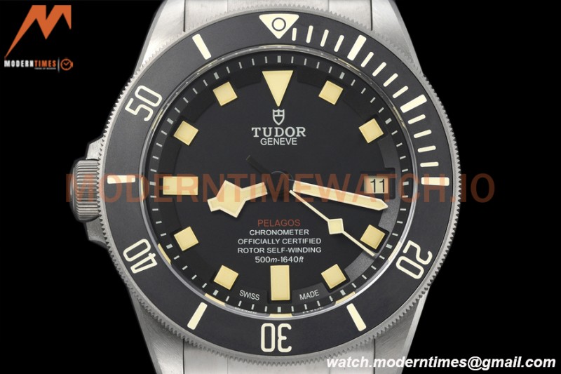 Tudor - Pelagos 42mm 25610TNL Titanium LHD TI/TI Black XF V5 A2824