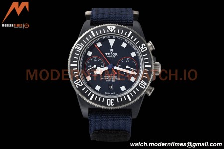 Tudor - Pelagos FXD Chrono 25807KN 43mm Alinghi Red Bull TI/NY Blue M+F A7750