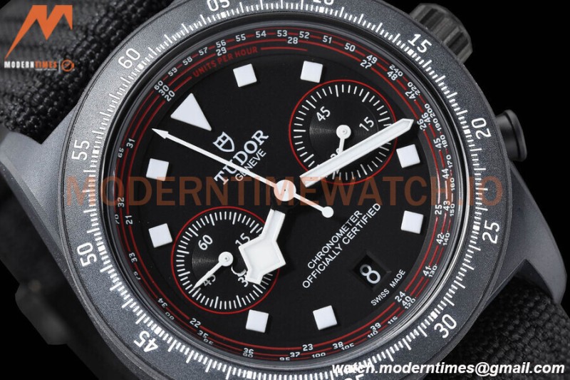 Tudor - Pelagos FXD Chrono 25827KN 43mm Cycling Edition TI/NY Black M+F A7750