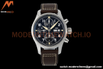 IWC - Pilots Chrono Spitfire IW387903 SS/LE Blk/Num ZF V2 A7750