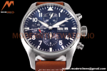 IWC - Pilots Chrono "Le Petit Prince" IW377714 SS/LE Blue/Num ZF V2 A7750