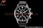 IWC - Pilots Chrono IW377709 SS/LE Blk/Num ZF V2 A7750