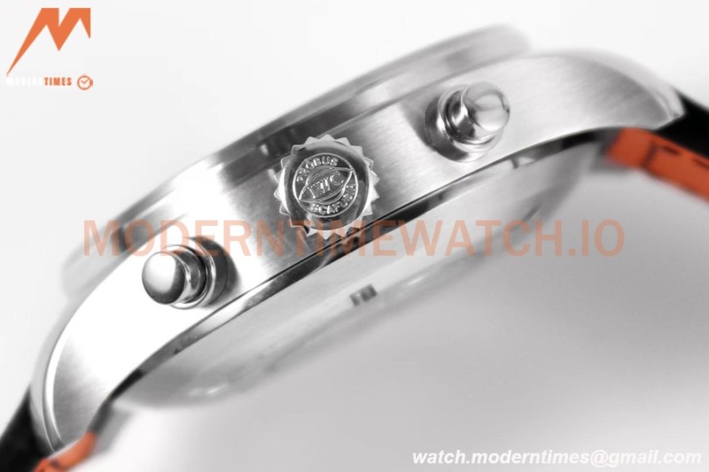 IWC - Pilots Chrono IW377709 SS/LE Blk/Num ZF V2 A7750