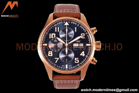 IWC - Pilots Chrono "Le Petit Prince” IW377721 RG/LE Blue/Num ZF V2 A7750
