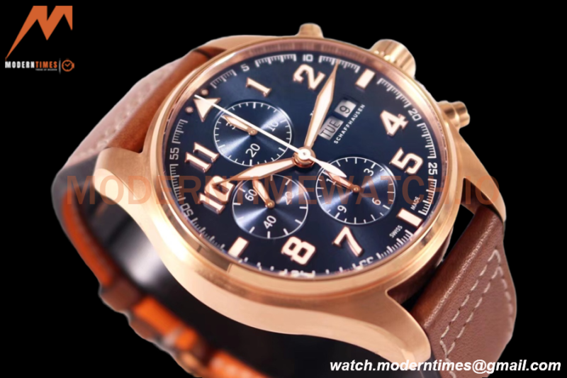 IWC - Pilots Chrono "Le Petit Prince” IW377721 RG/LE Blue/Num ZF V2 A7750