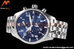 IWC - Pilots Chrono "Le Petit Prince” IW377717 SS/SS Blue/Num ZF V2 A7750