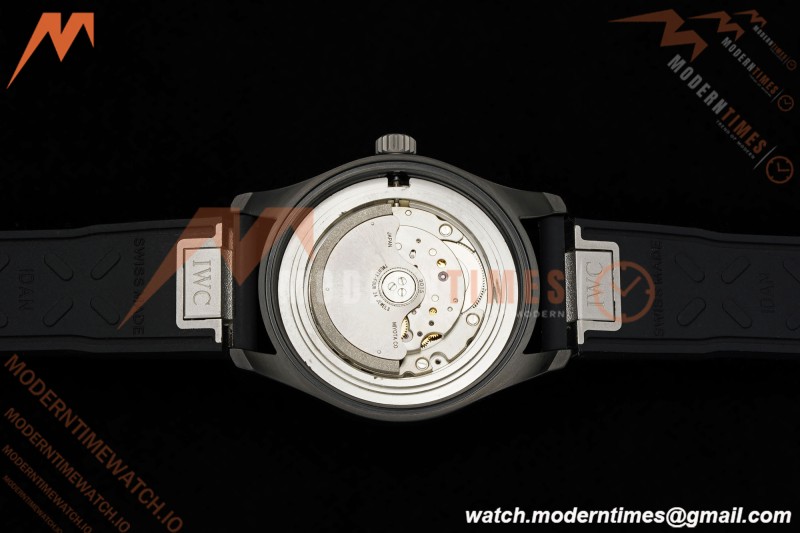 IWC - Pilots 41mm Automatic IW326905 Black Aces PVD/RU Full Lumed White Dial BLSF MY9015 | IWC - 파일럿 41mm 오토매틱 IW326905 블랙 에이스 PVD/RU 풀 루미네이팅 화이트 다이얼 BLSF MY9015