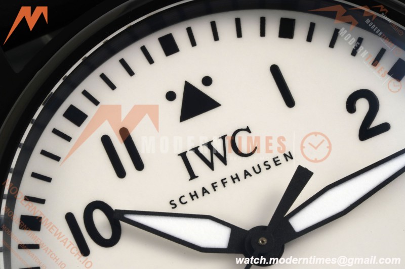 IWC - Pilots 41mm Automatic IW326905 Black Aces PVD/RU Full Lumed White Dial BLSF MY9015 | IWC - 파일럿 41mm 오토매틱 IW326905 블랙 에이스 PVD/RU 풀 루미네이팅 화이트 다이얼 BLSF MY9015