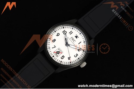 IWC - Pilots 41mm Automatic IW326905 Black Aces PVD/RU Full Lumed White Dial BLSF MY9015