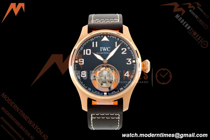 IWC - Big Pilots 43mm IW329502 Le Petit Prince RG/LE Blue Dial RMSF Tourbillon