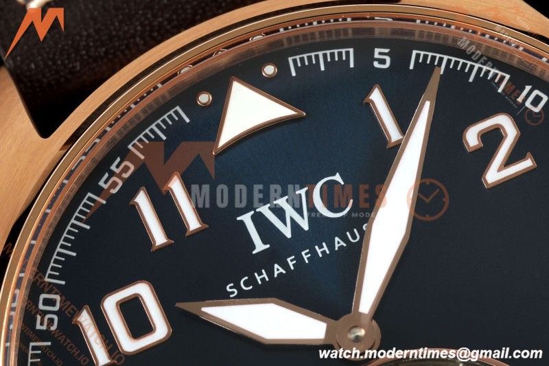 IWC - Big Pilots 43mm IW329502 Le Petit Prince RG/LE Blue Dial RMSF Tourbillon