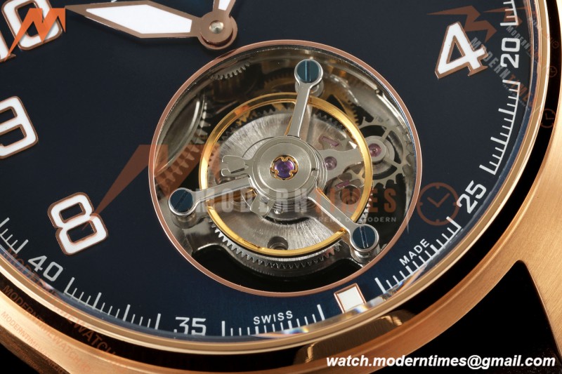 IWC - Big Pilots 43mm IW329502 Le Petit Prince RG/LE Blue Dial RMSF Tourbillon