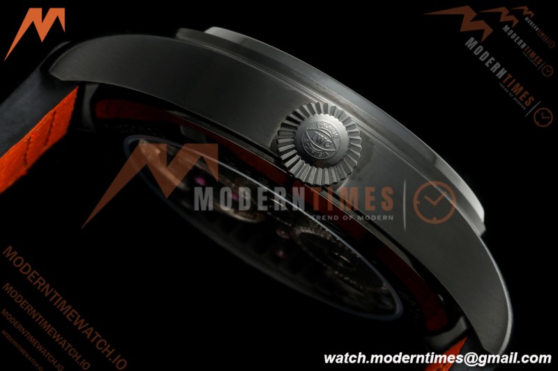 IWC - Big Pilots 43mm Le Petit Prince PVD/LE White Dial RMSF Tourbillon | IWC - 빅 파일럿 43mm 르 쁘띠 프린스 PVD/LE 화이트 다이얼 RMSF 뚜르비옹