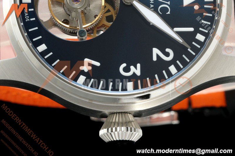 IWC - Big Pilots 43mm IW329501 Le Petit Prince SS/LE Blue Dial RMSF Tourbillon