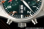 IWC - Pilots Chrono IW388104 41mm SS/SS Grn/Num APSF Cal. 69385 Mod