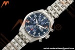 IWC - Pilots Chrono IW388102 41mm SS/SS Blue/Num APSF Cal. 69385 Mod