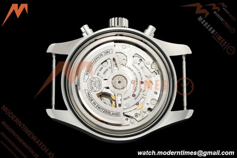 IWC - Pilots Chrono IW388102 41mm SS/SS Blue/Num APSF Cal. 69385 Mod