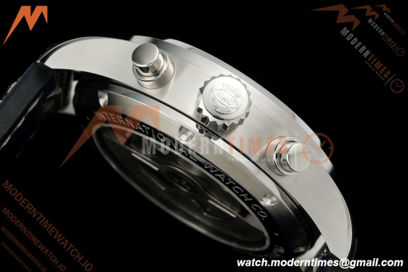 IWC - Pilots Chrono IW388103 41mm SS/LE Grn/Num APSF Cal. 69385 Mod