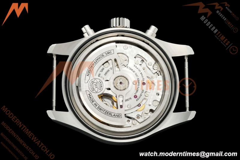 IWC - Pilots Chrono IW388113 41mm SS/SS Blk/Num APSF Cal. 69385 Mod